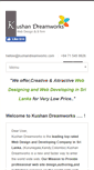 Mobile Screenshot of kushandreamworks.com